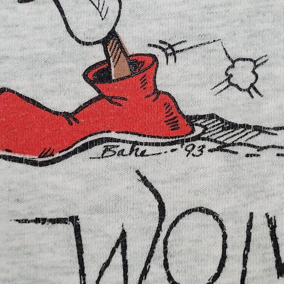 Vintage 1993 Dances-With-Wolves Shirt Large 21x26 Crop USA - Picture 10 of 14